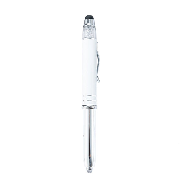 3-in-1 Custom Printed Stylus Pen with LED Light