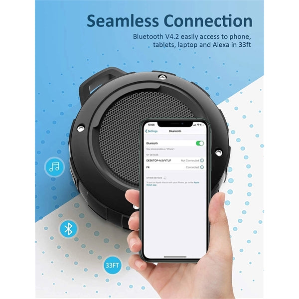 Wireless Portable Outdoor Waterproof Bluetooth Speaker