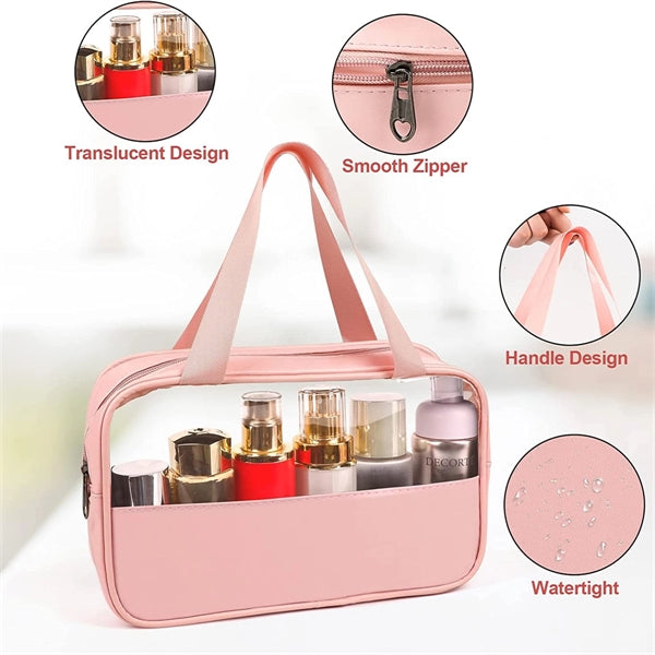 Clear Travel Toiletry Makeup Bags
