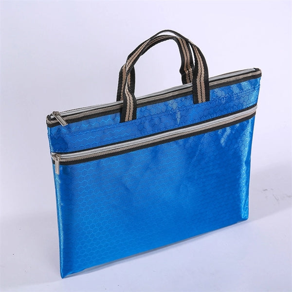 Business Zippe Briefcase Document File Pouch Conference Bag