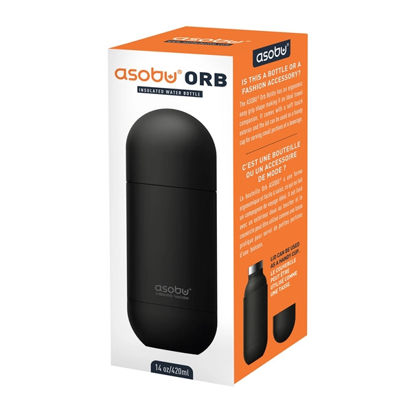 14 oz, Asobu Orb Vacuum Insulated Bottle