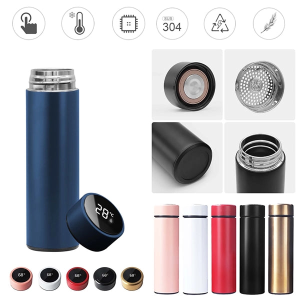 Digital Temperature Control Water Bottle