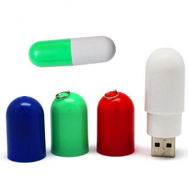 Drug Pill Capsule Shaped USB Memory Stick Flash Drive Disk