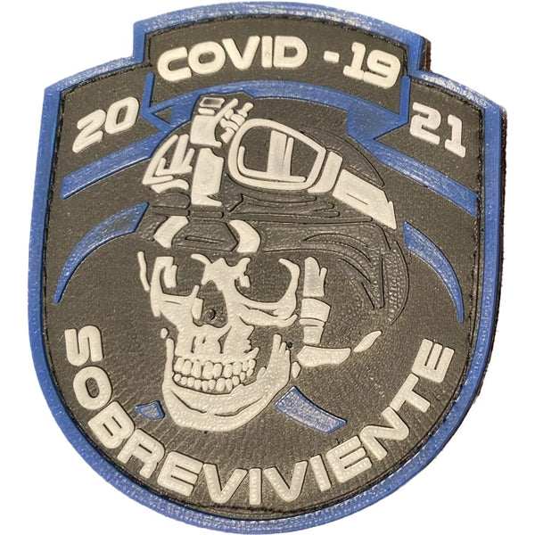 Full Color Custom 3d PVC Patches 2"