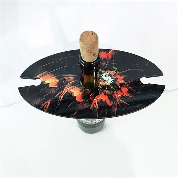 Sublimation DIY Wooden MDF Wine Caddy Glass Holder