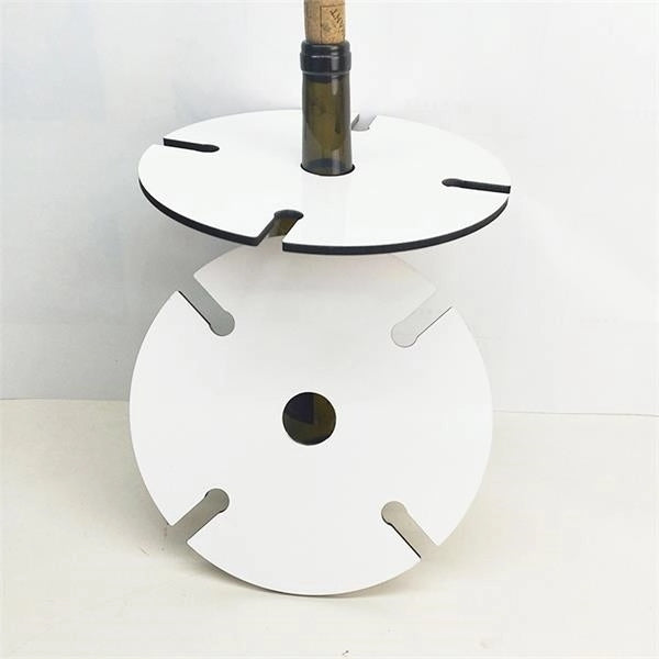 Sublimation DIY Wooden MDF Wine Caddy Glass Holder
