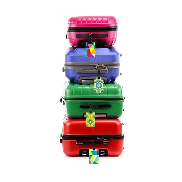 PVC Luggage Tag with Plastic Handle