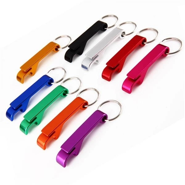 Portable Aluminum Alloy Bottle Opener Keychain