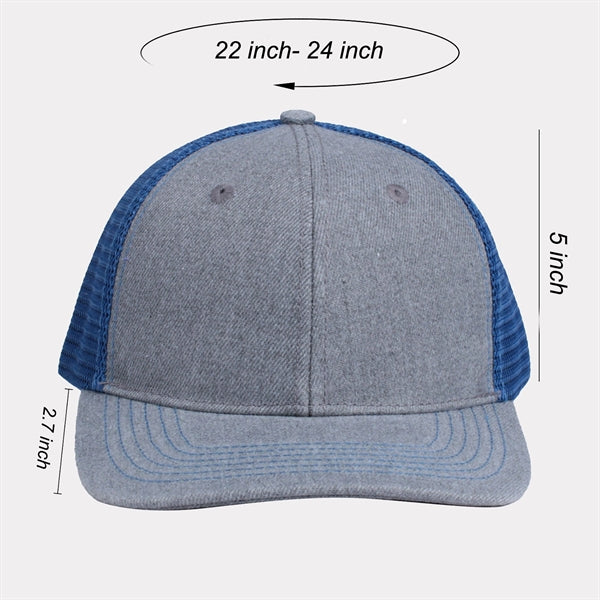 Classic Adjustable Snapback Trucker Cap