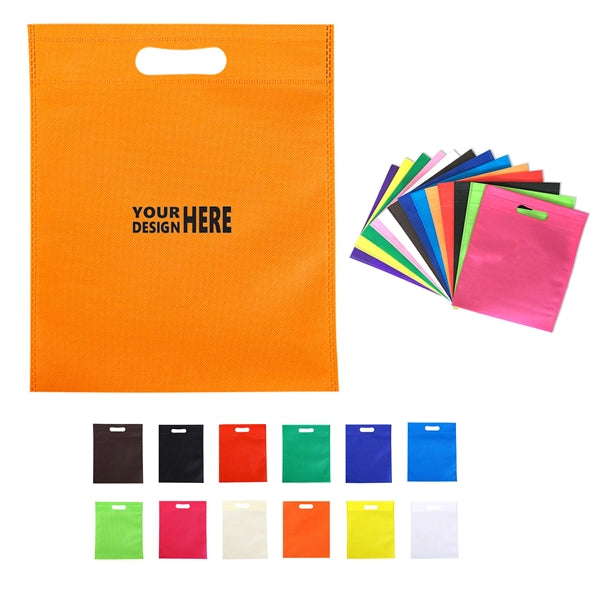 Eco-friendly Non-woven Flat Pocket Shopping Bag