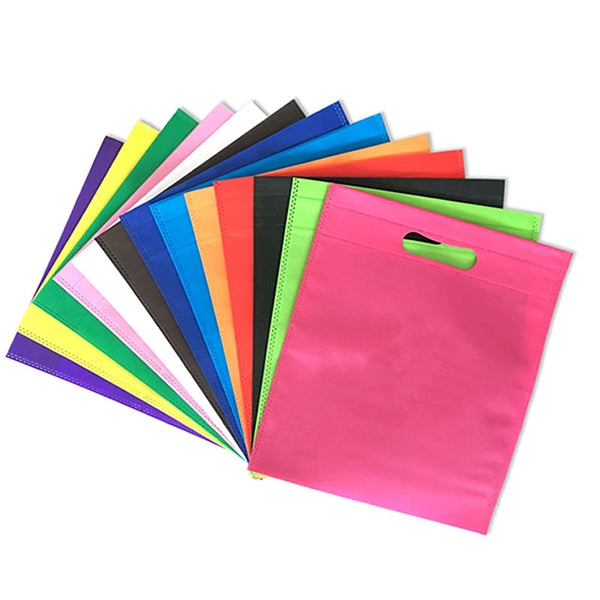 Eco-friendly Non-woven Flat Pocket Shopping Bag