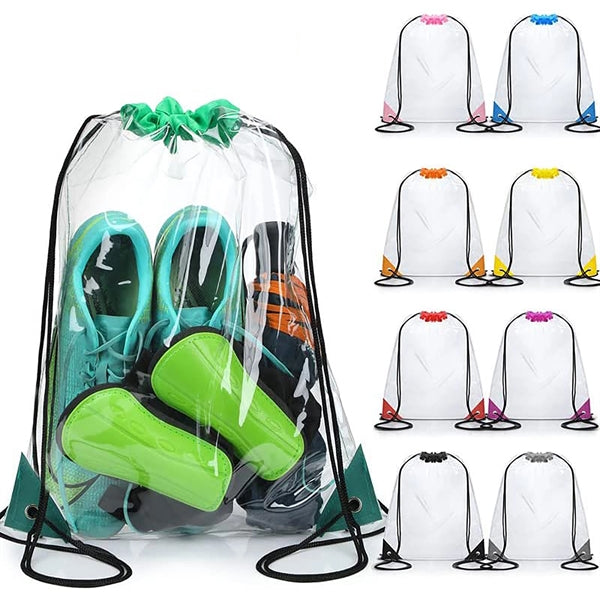 Clear Drawstring Backpack