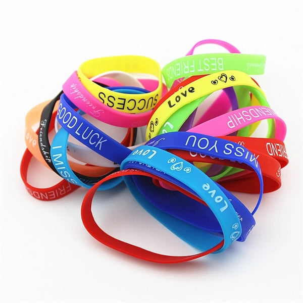 Silicone Beautiful Wristbands