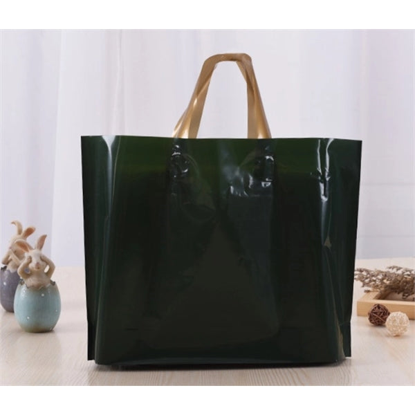PE Multicolor Plastic Handle Shopping Bag Free Shippping