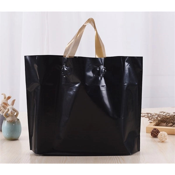 PE Multicolor Plastic Handle Shopping Bag Free Shippping