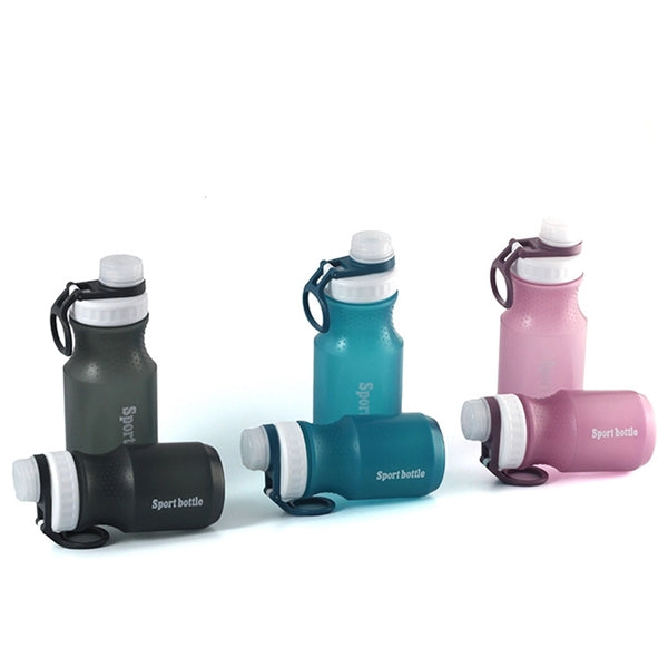 Plastic Bike Water Bottle with Lid and Carry Handle