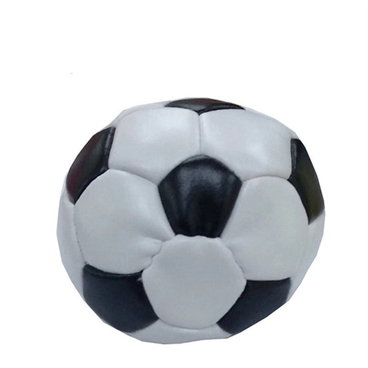 Football Soccer Shaped Juggling Footbag Hacky Sack Kick Ball