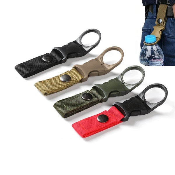 Portable water bottle buckle