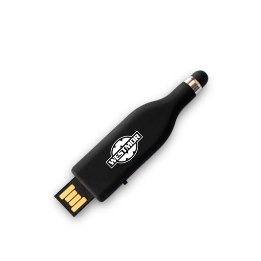 Westmont Black Mini USB Stylus