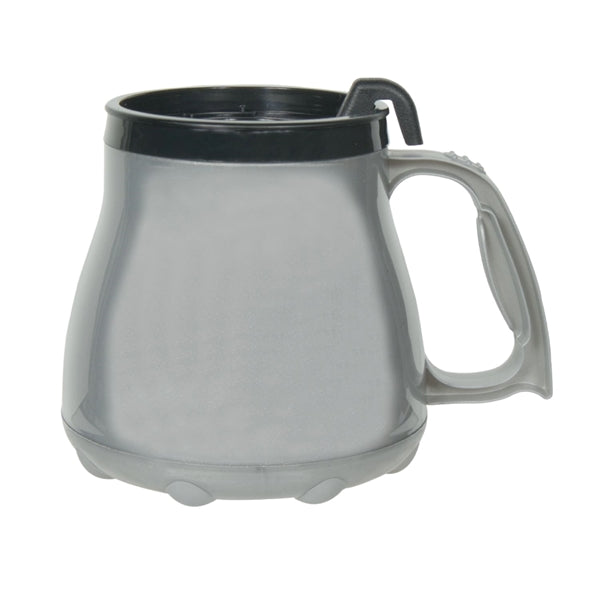 16 Oz. Mug W/ Special Rubber Grip Base & Slider Lid