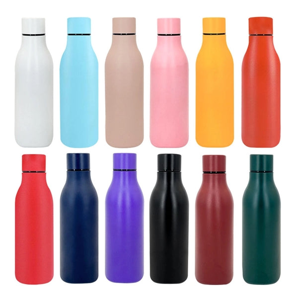 17 OZ Red Wine Bottle Shap Insulated Water Tumbler