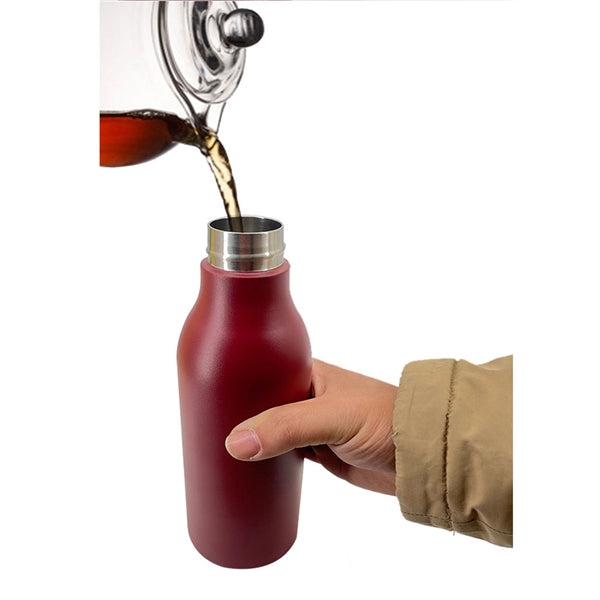 17 OZ Red Wine Bottle Shap Insulated Water Tumbler