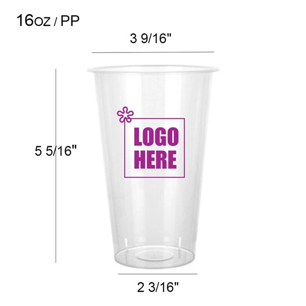16oz Disposable Beverage Cup