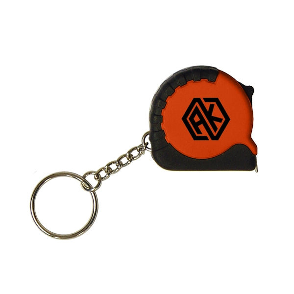 3' Tape Measure Key Chain