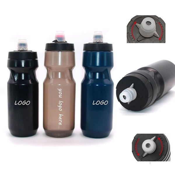 Sport Bike Bottles with Push Pull Cap