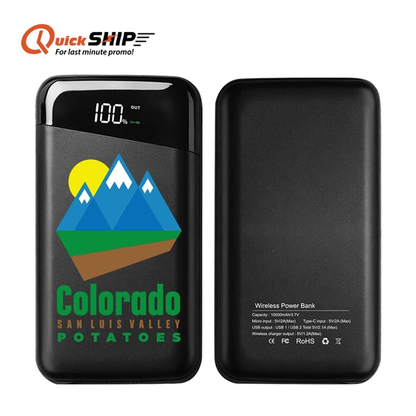 Richmond 10,000mAh Wireless Power Bank