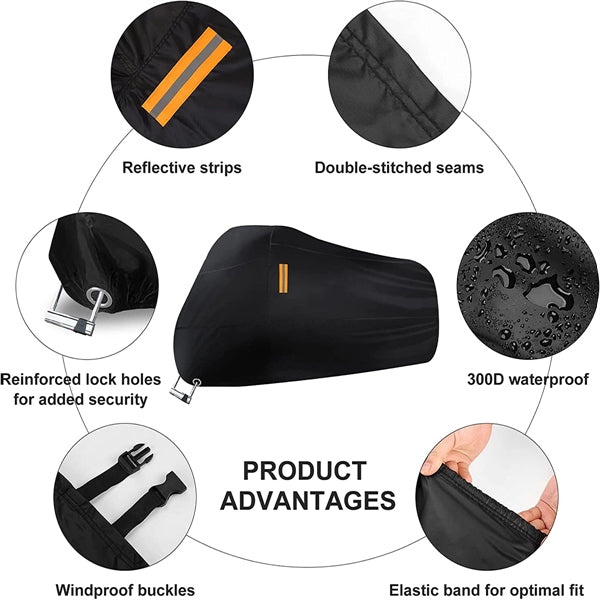 Bike Cover Outdoor Waterproof Bicycle Motorcycle