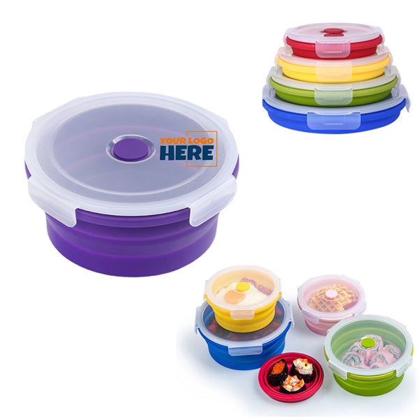 Collapsible Lunch Box Food Container