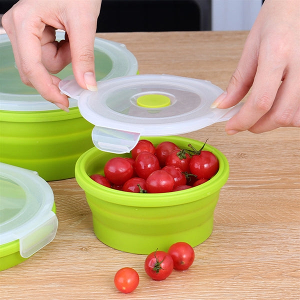 Collapsible Lunch Box Food Container