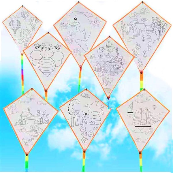 DIY painting blank kite