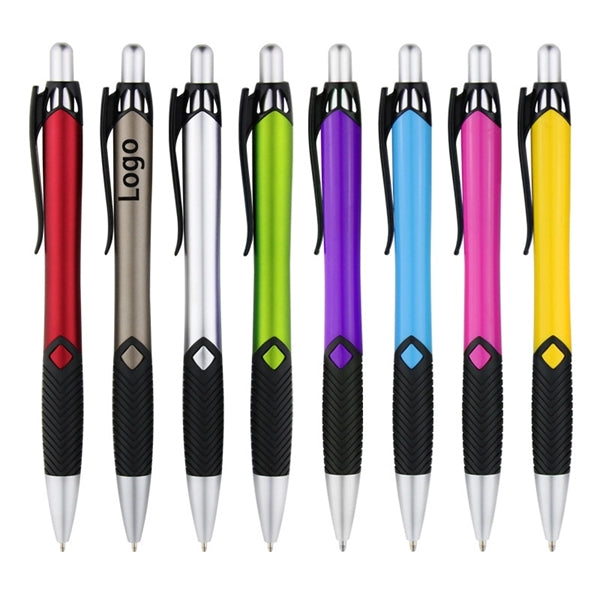Plastic Retractable Ballpoint Pen
