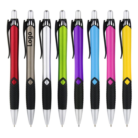 Plastic Retractable Ballpoint Pen