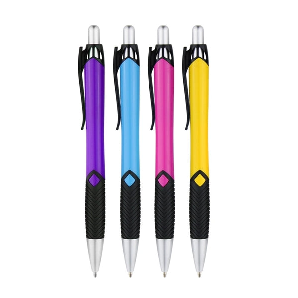 Plastic Retractable Ballpoint Pen