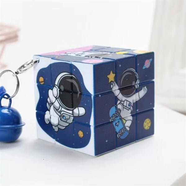 Bell Cube keychain