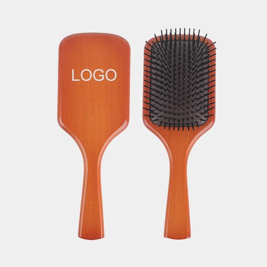 Wooden Massage Hair Brush