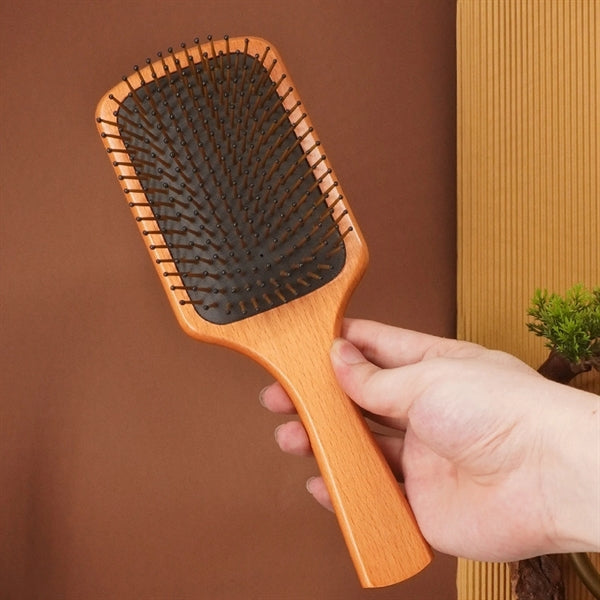 Wooden Massage Hair Brush