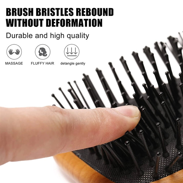 Wooden Massage Hair Brush