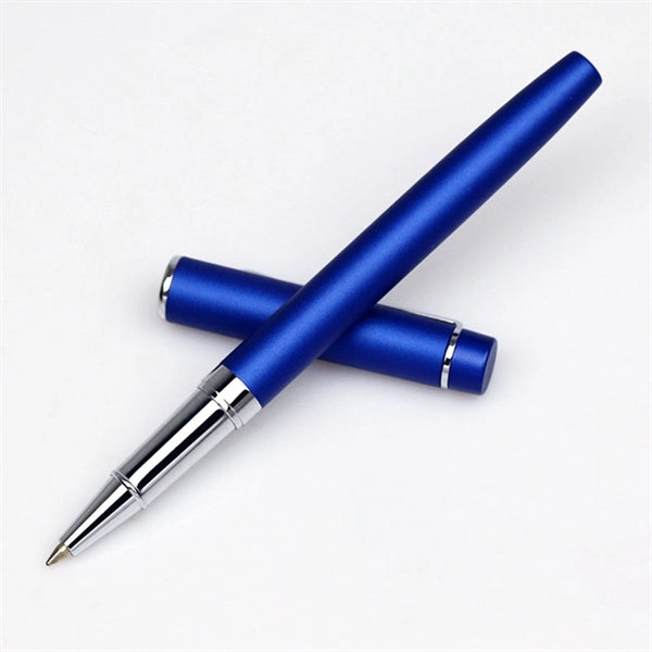 Professional All-Metal Retractable Ballpoint Pen with Slim P