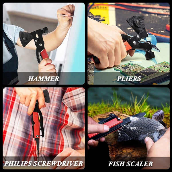 14 in 1 Multitool Camping Tool