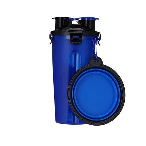 2-in-1 Dog Water Dispenser and Food Container