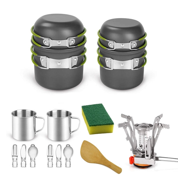 Camping Cookware Mess Kit