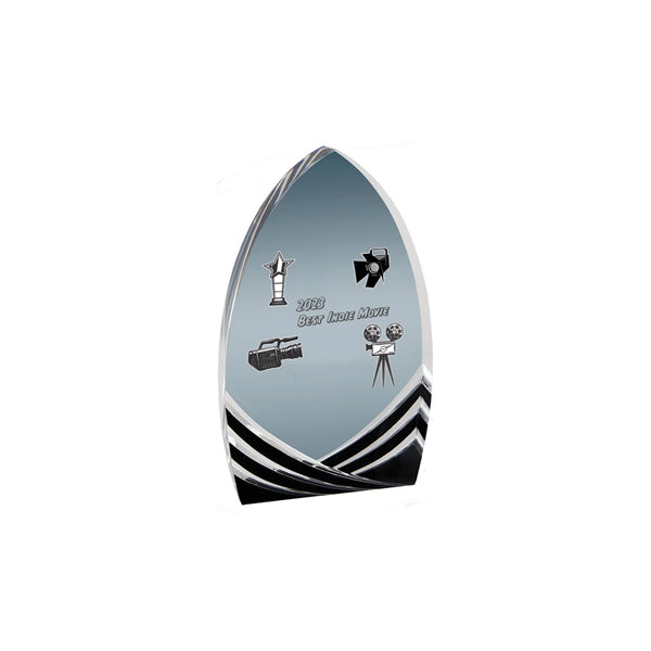 7" Black Cathedral Soaring Acrylic Award