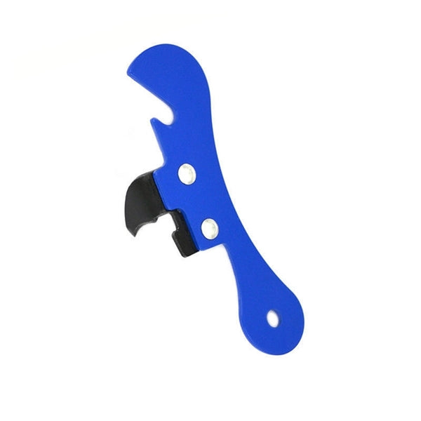 Solid Color Aluminum Bottle Opener and Keychain