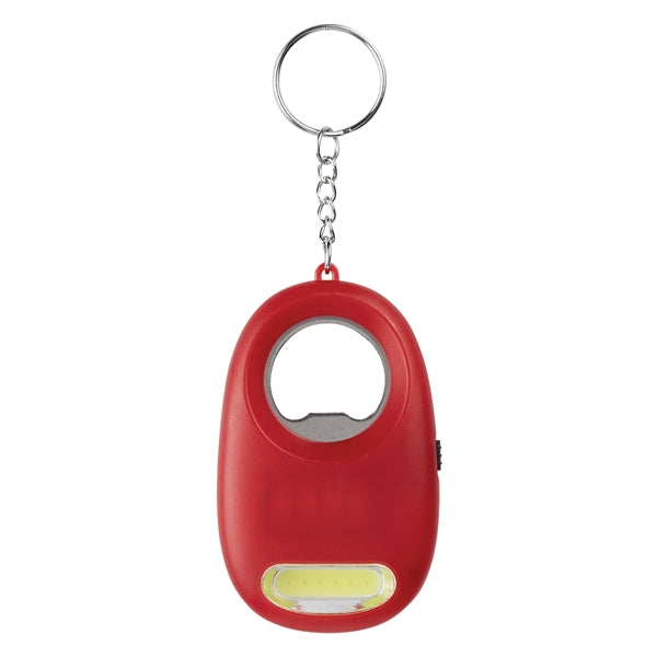 COB Light Keychain with Bottle Opener