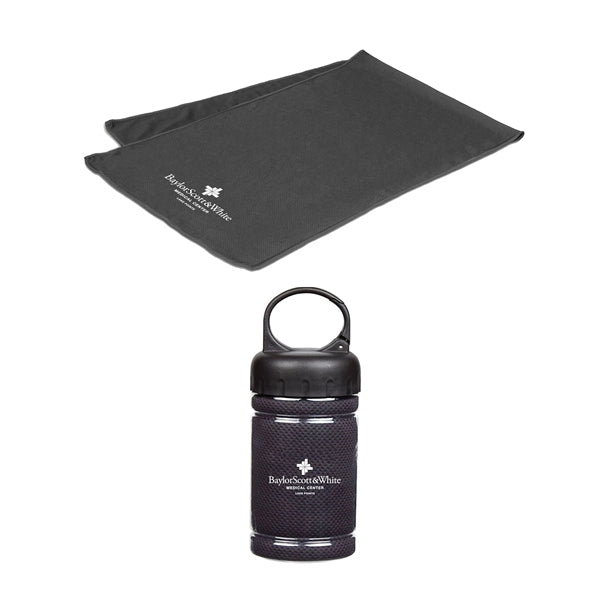 Cooling Towel in Carabiner Case