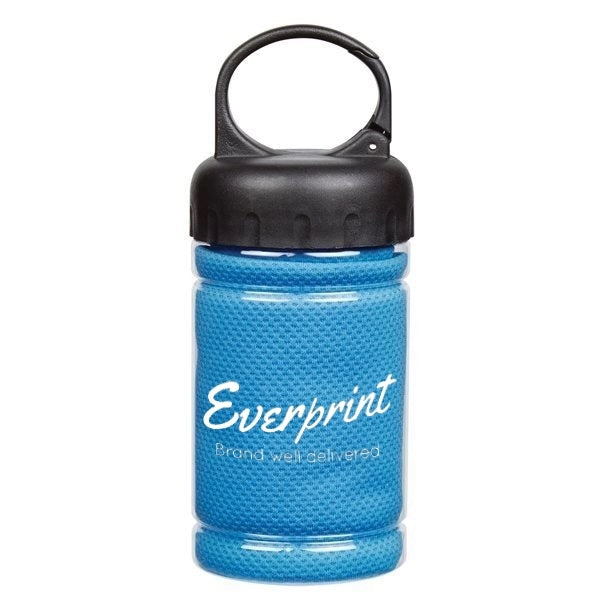 Cooling Towel in Carabiner Case